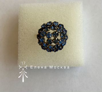 Винтаж: кольцо СССР серебро 875