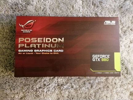 Видеокарта Asus ROG Geforce GTX 980 Poseidon