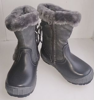 Сапоги демисез/зима на 25 26 р. новые