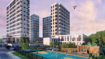 Апартаменты-студия, 21.6 м², 3/22 эт.