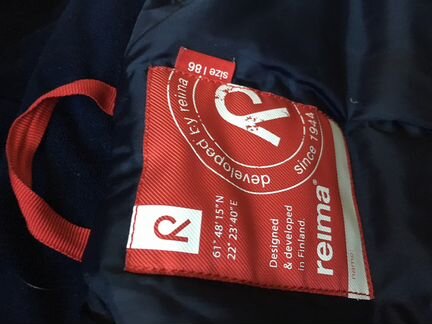 Рейма reima зима 86 см + флис костюм Рейма