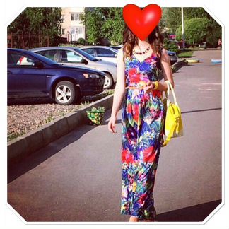 Сарафан в пол фаберлик