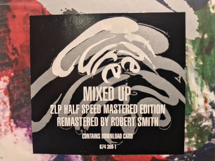 Винил The Cure-Mixed Up. Ремастер 2018. 2LP. Новый