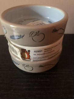 Миски для грызунов, керамика