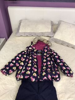 Комбинезон зимний для девочки 116-122 Gusti