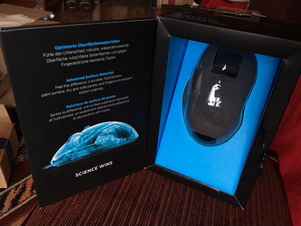 Коробка от мышки Logitech G500s