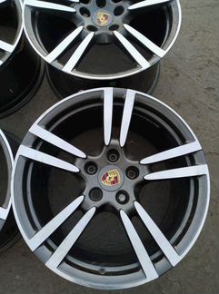Диски бу литые R20 LU на Porsche Panamera