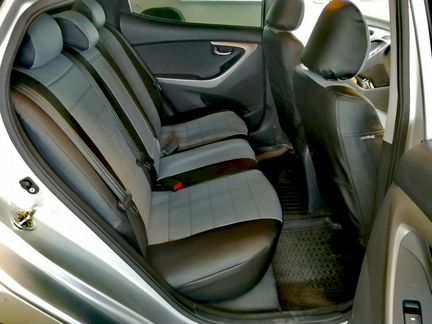 Модельные чехлы Хендай Элантра из экокожи