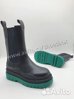 Сапоги bottega на платформе