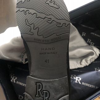 Ботинки  туфли Roberto RossI 41 р новые