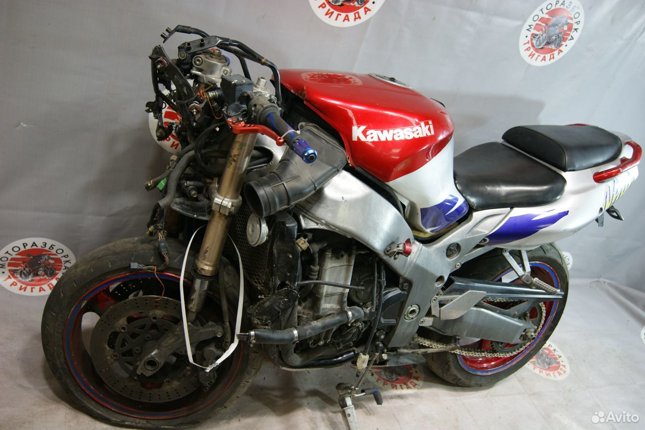 Мотоцикл Kawasaki ZX-9R, ZX900BE, 1997г, в разбор 89836901826 купить 5