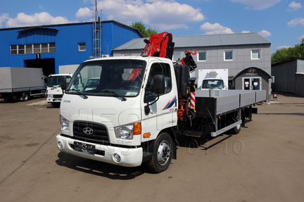 Hyundai HD 78 с краном-манипулятором