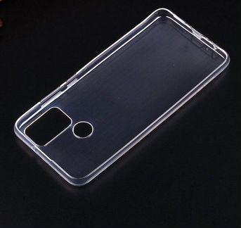 Чехол-накладка для huawei Honor 9A fashion TPU 1мм 008291-1 прозрачный