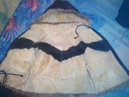 Натуральная лёгкая дубленка