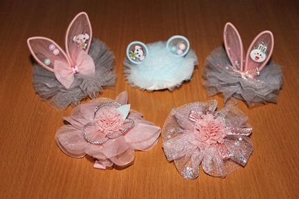 Праздничные заколки для волос