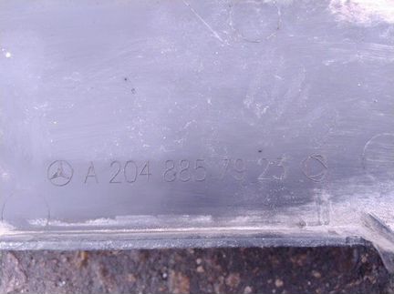 Наклдка заднего бампера Mercedes X204 рест