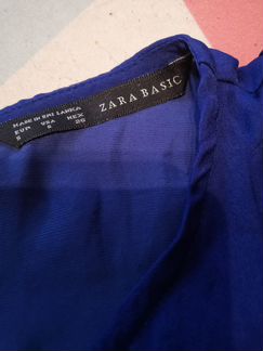 Блузка с коротким рукавом zara