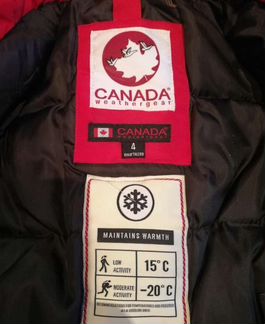 Зимнее новое пальто/парка/куртка Канада