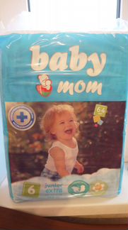 Подгузники Baby Mom 15-30 кг 64 шт/уп 6 размер