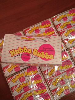 Жевачка hubba bubba 1995 года