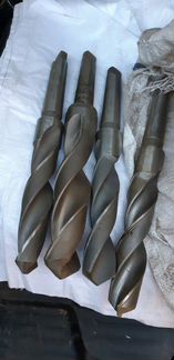 Свёрла ф40 СССР, гост, конический хвостовик Р6М5