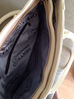 Сумка бежевая