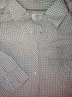 Рубашка в клеточку базовая