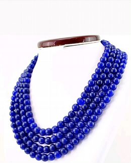 Ожерелье из сапфиров