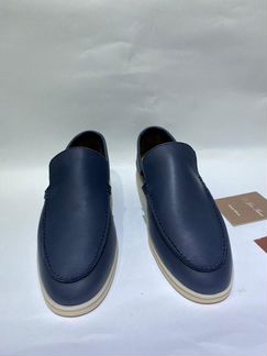 Лоферы Loro Piana Summer Walk синие