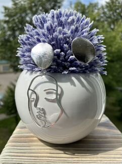 Серьги геометрия ручной работы