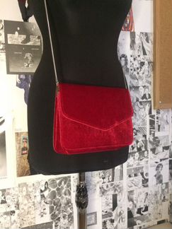 Сумка женская красная