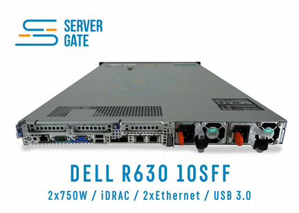Dell R630 10SFF 2 x E5-2697v3 512 GB