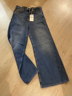 Zara новые джинсы широкие