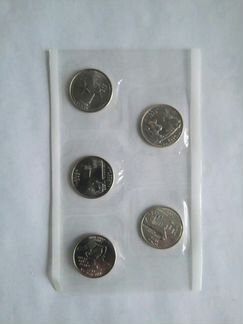 Квотеры набор 5 монет Штаты