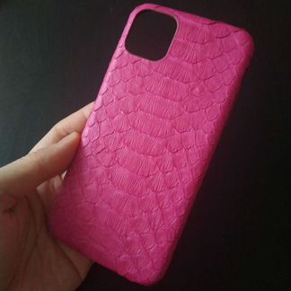 Чехол iPhone 11 Pro Max айфон про Макс питон розов