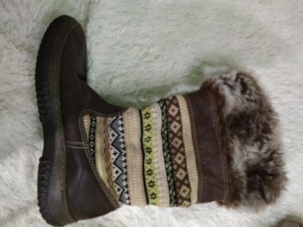 Сапоги кожа