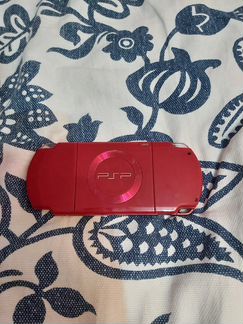 Sony PSP slim 2006 red красная