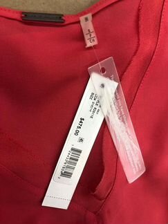 Elie Tahari топ шелковый новый 42-44+ оригинал