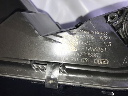Фары audi Q5 matrix