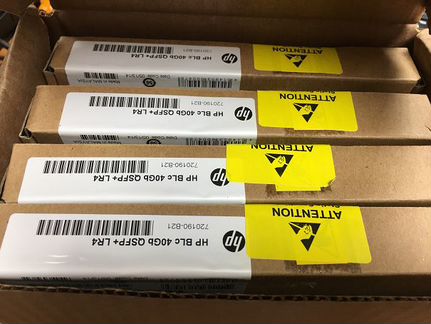 Трансиверы 40Gb LR4 10KM