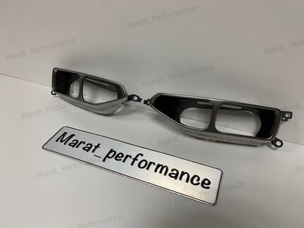 Насадки на глушитель BMW G12 M760i LCi Cerium grey