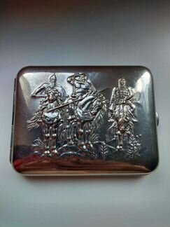 Портсигар Три богатыря