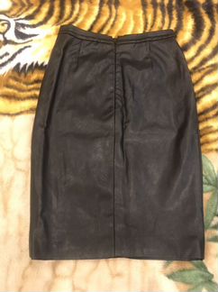 Кожаная юбка