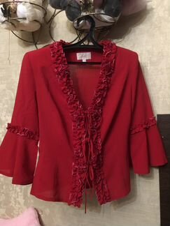 Нарядный костюм (блузка и юбка)