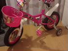 Велосипед для девочки 3-5 лет