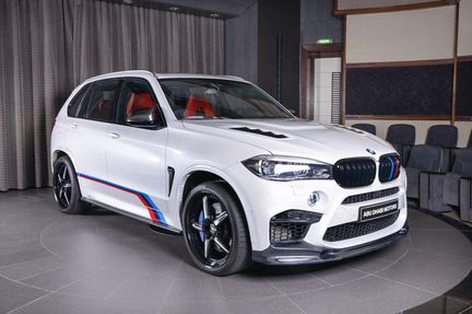 Губа передняя bmw x5m/x6m f85/f86 3D