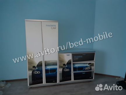Шкаф Z5 бмв син