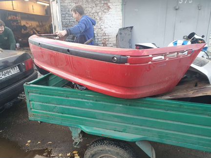 Задний бампер BMW е46 рест седан