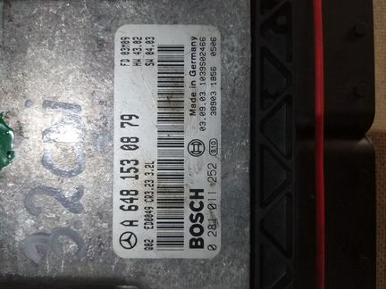 Эбу Mercedes W220 (S class) 648.960 3.2CDi