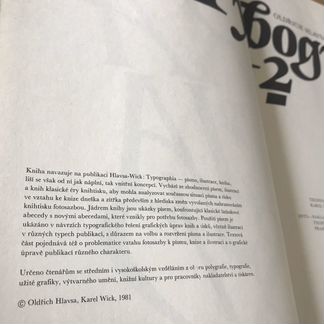 Книга по типографике Hlavsa 0. Typographia 2